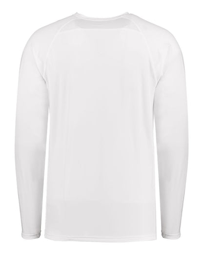 Holloway Youth Electrify CoolCore® Long Sleeve T-Shirt 222670 #color_White