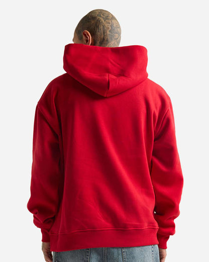 Shaka Wear Men's Essential Super Heavyweight Hooded Sweatshirt SHEHP #colormdl_Red