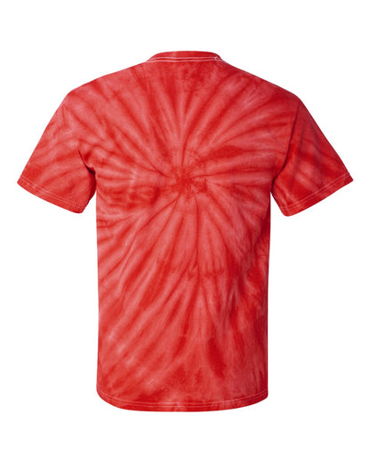 Dyenomite Cyclone Pinwheel Tie-Dyed T-Shirt 200CY #color_Red