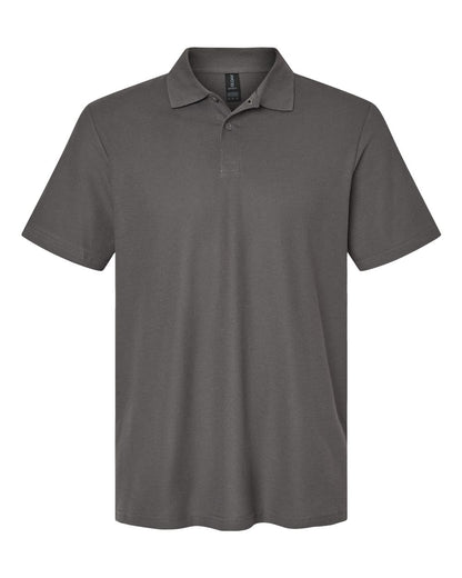 Gildan Softstyle® Adult Pique Polo 64800 #color_Charcoal