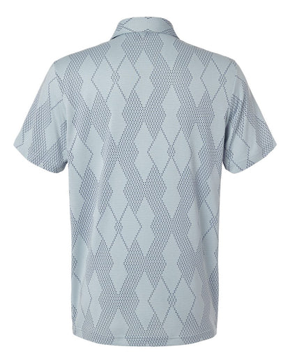 Adidas Men's Ultimate365 Textured Polo A2008 #color_Wonder Blue