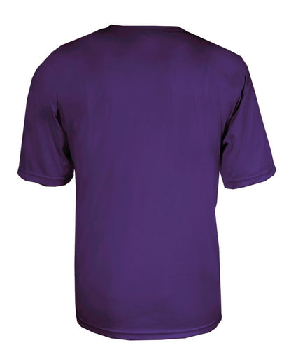 Alleson Athletic B-Core Youth Placket Jersey 2930 #color_Purple