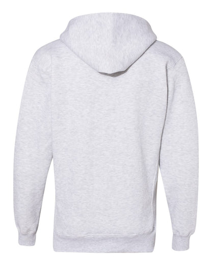 J. America Men's Sport Lace Hooded Sweatshirt 8830 #color_Ash Heather