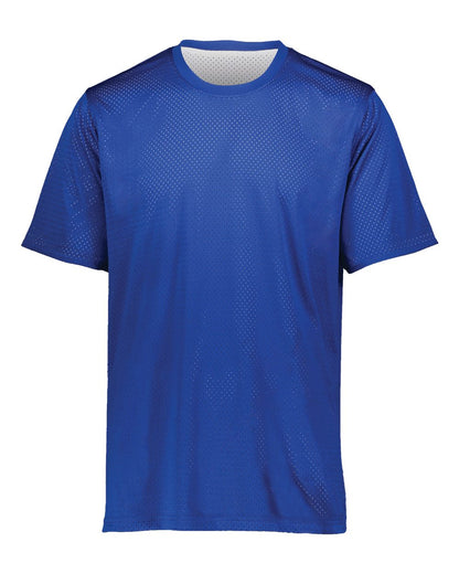 Augusta Sportswear Unisex Mesh Reversible Jersey 1602 #color_Royal/ White