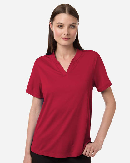 CORE365 Women's Nova Performance Pique Polo CE108W #colormdl_Classic Red