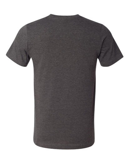 BELLA + CANVAS USA-Made Jersey Tee 3001U #color_Dark Grey Heather