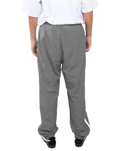 Shaka Wear Men's Nylon Tracksuit Pants SHNTP #colormdl_Grey