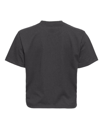 Next Level Women's Heavyweight Boxy T-Shirt 7610 #color_Graphite Black