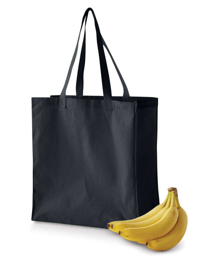 BAGedge Canvas Grocery Tote BE055 #color_Black