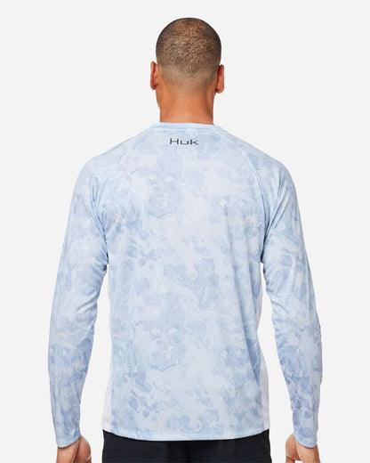 HUK Unisex LoPro Camo Long Sleeve T-Shirt H12L003 #colormdl_Kenai
