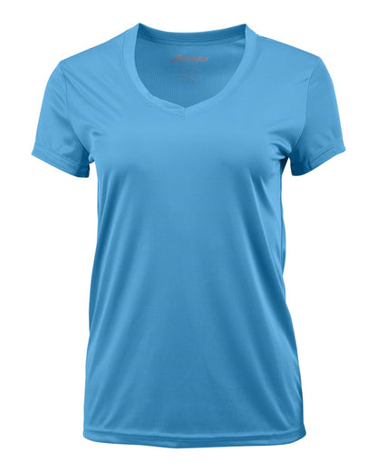 Paragon Women's Vera V-Neck T-Shirt 203 #color_Bimini Blue