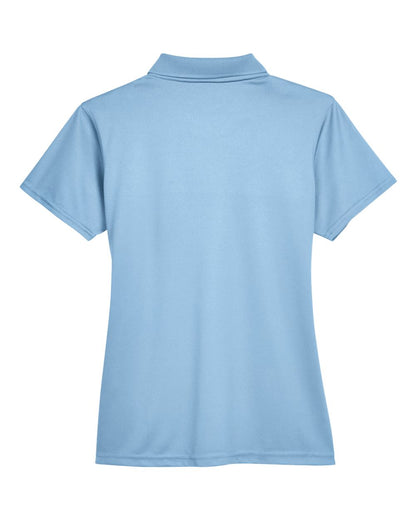 Harriton Women's Polyester Jersey Polo M315W #color_Light Blue