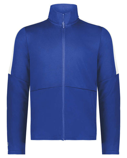 Holloway Men's Tall Crosstown Jacket 223530T #color_Royal/ White
