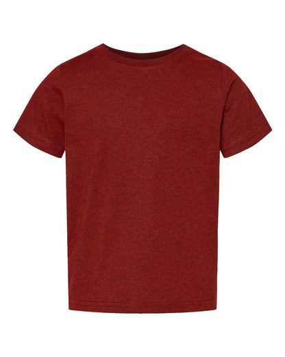 Rabbit Skins Toddler Fine Jersey Tee 3321 #color_Cardinal Blackout