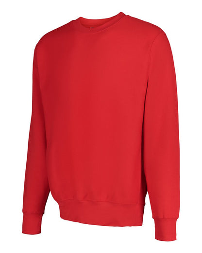 MV Sport Unisex Pro-Weave® Crewneck Sweatshirt 496 #color_Red