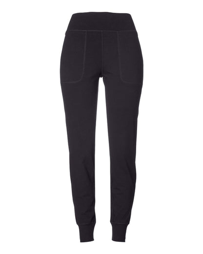 Glyder Women's Pure High Waist Joggers PDPZ031 #color_Black