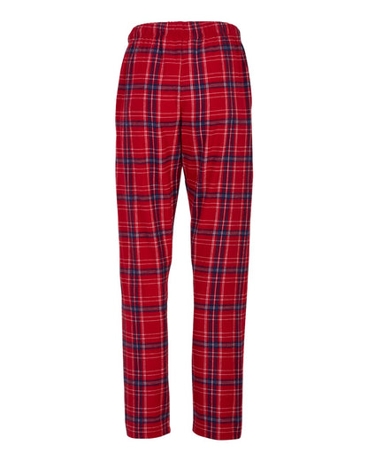 Boxercraft Women's Haley Flannel Pants BW6620 #color_Brick Red Kingston