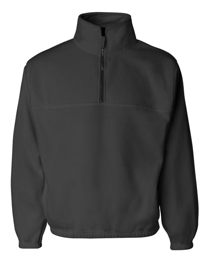 Sierra Pacific Unisex Fleece Quarter-Zip Pullover 3051 #color_Charcoal