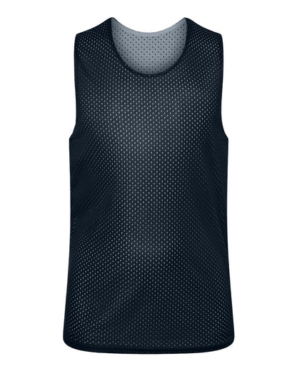 C2 Sport Youth Reversible Mesh Tank 5228 #color_Navy/ White