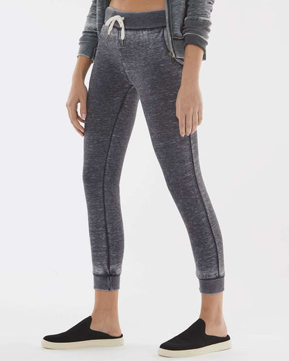 J. America Women’s Vintage Zen Fleece Joggers 8944 #colormdl_Dark Smoke