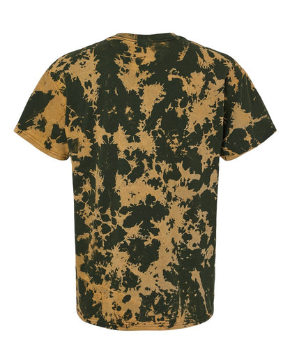 Colortone Unisex Bleach Out Dyed T-Shirt 1385 #color_Green