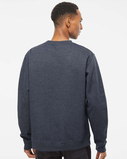 Independent Trading Co. Midweight Crewneck Sweatshirt SS3000 #colormdl_Classic Navy Heather