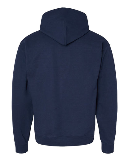 Hanes Unisex EcoSmart® Hooded Sweatshirt P170 #color_Athletic Navy