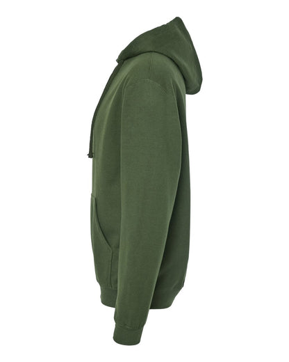 Tultex Unisex Fleece Hooded Sweatshirt 320 #color_Military Green