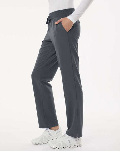 Jaanuu Women's Xenos Essential Knit-Waist Scrub Pants W20001 #colormdl_Carbon Grey