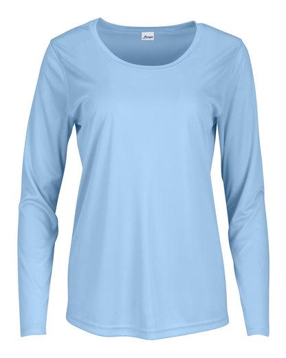 Paragon Women's Long Islander Performance Long Sleeve T-Shirt 214 #color_Blue Mist
