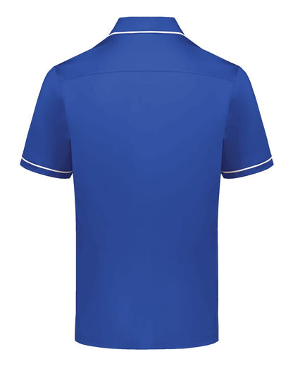 Holloway Men's CoolCore® Polo 222518 #color_Royal/ White