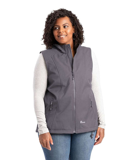Berne Apparel Women's Highland Soft Shell Vest WVS303 #colormdl_Grey