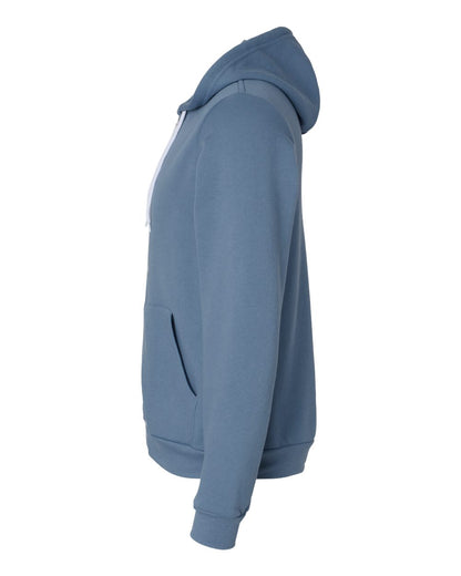 BELLA + CANVAS Sponge Fleece Full-Zip Hoodie 3739 #color_Steel Blue