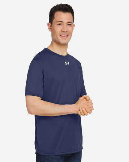 Under Armour Men's Team Tech™ T-Shirt 1376842 #colormdl_Midnight Navy/ White