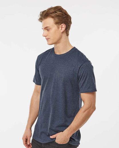 Tultex Premium Cotton Blend T-Shirt 541 #colormdl_Navy Heather