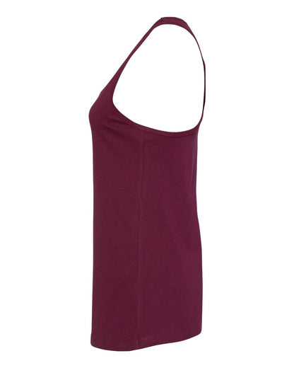 BELLA + CANVAS Women's Jersey Racerback Tank 6008 #color_Maroon