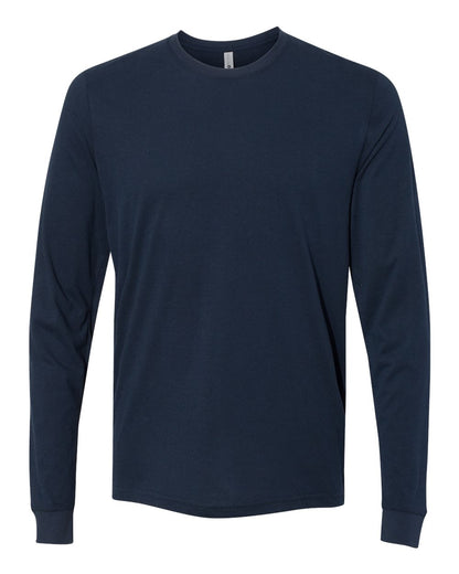 Next Level Sueded Long Sleeve T-Shirt 6411 #color_Midnight Navy