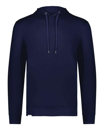 Holloway Youth Eco Revive™ Ventura Soft Knit Hooded Sweatshirt 222698 #color_Navy