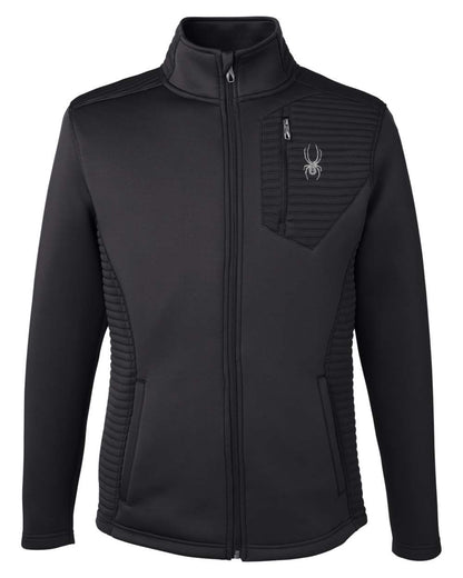 Spyder Men's Venom Full-Zip Jacket S16539 #color_Black