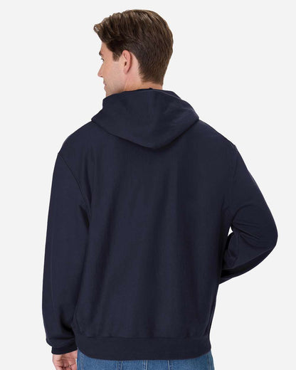 Hanes Men's Beefy® Sweats Premium Heavyweight Hooded Sweatshirt OG700 #colormdl_Athletic Navy