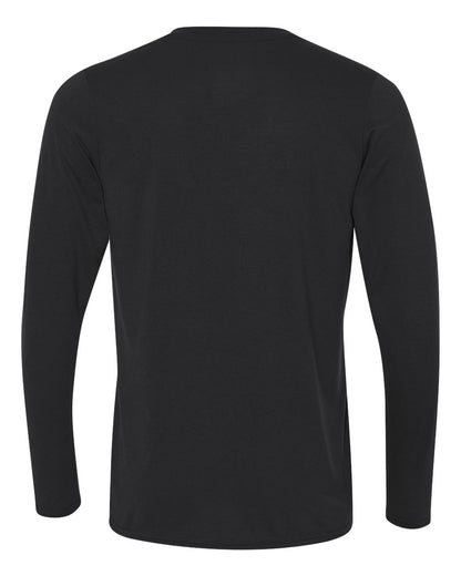 Gildan Unisex Performance® Long Sleeve T-Shirt 42400 #color_Black