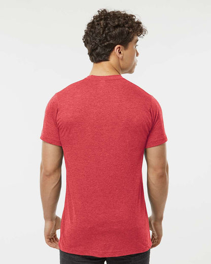 Tultex Poly-Rich T-Shirt 241 #colormdl_Heather Red