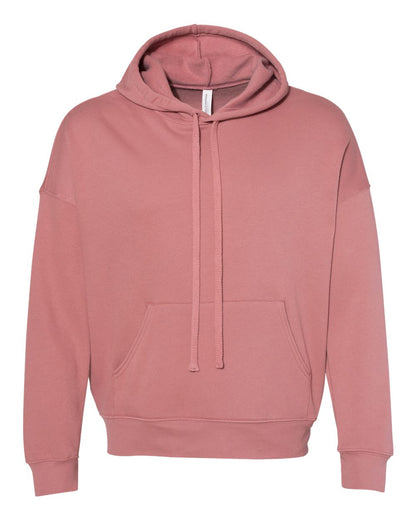 BELLA + CANVAS Sponge Fleece Drop Shoulder Hoodie 3729 #color_Mauve