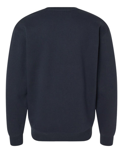 Independent Trading Co. Heavyweight Crewneck Sweatshirt IND3000 #color_Navy