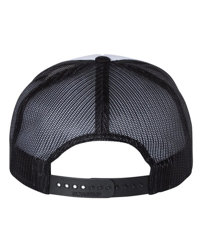 Richardson Foamie Trucker Cap 113 #color_White/ Black