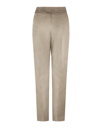 Red Kap Women's Half-Elastic Work Pants PT59 #color_Tan - 32I