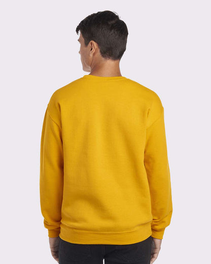 JERZEES Unisex NuBlend® Crewneck Sweatshirt 562MR #colormdl_Gold