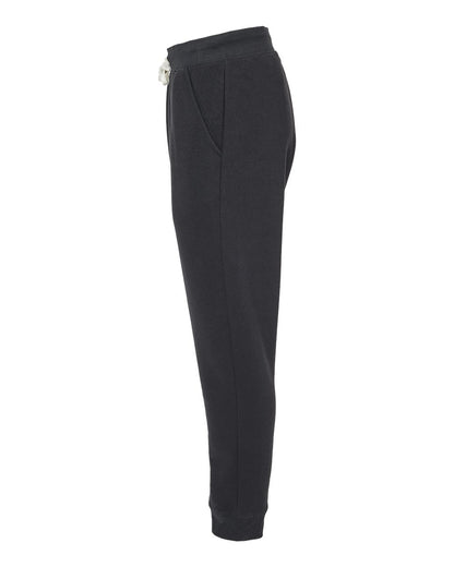J. America Unisex Triblend Fleece Joggers 8854 #color_Black Solid