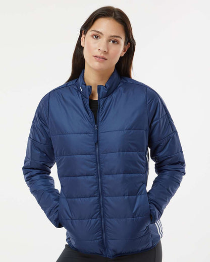 Adidas Women's Puffer Jacket A571 #colormdl_Team Navy Blue