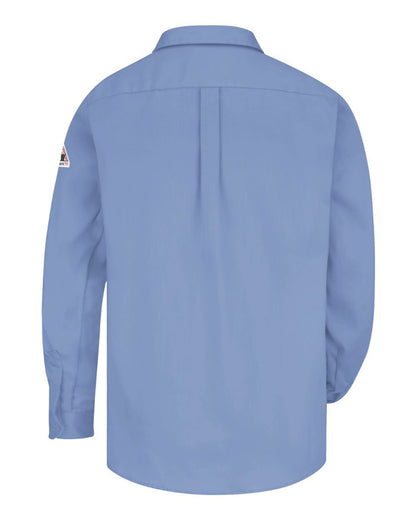 Bulwark Men's Tall Uniform Shirt SLU8T #color_Light Blue